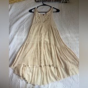 Free People flowy dress with slip included
